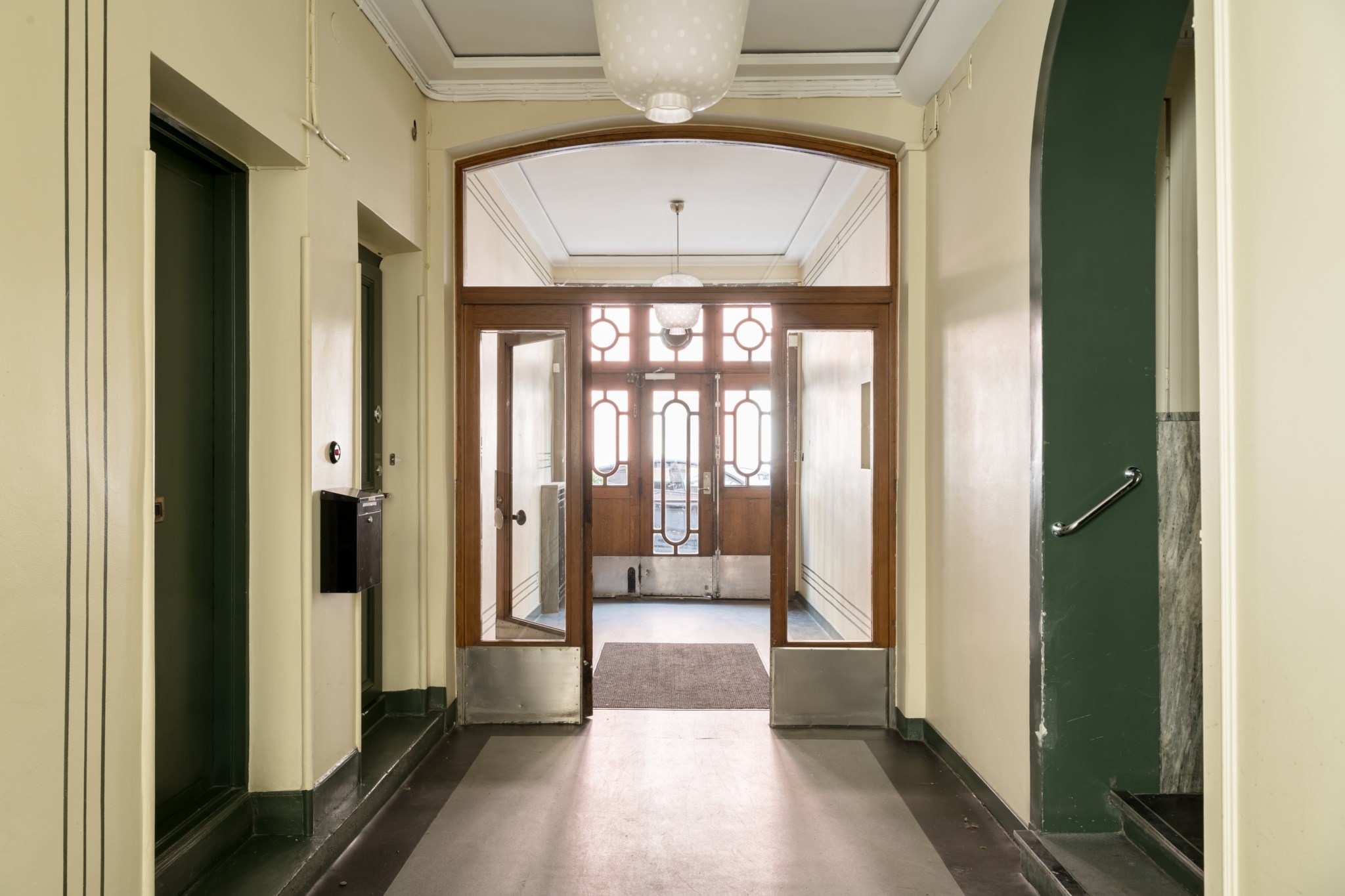 Föreningens fina trapphus Surbrunnsgatan 4