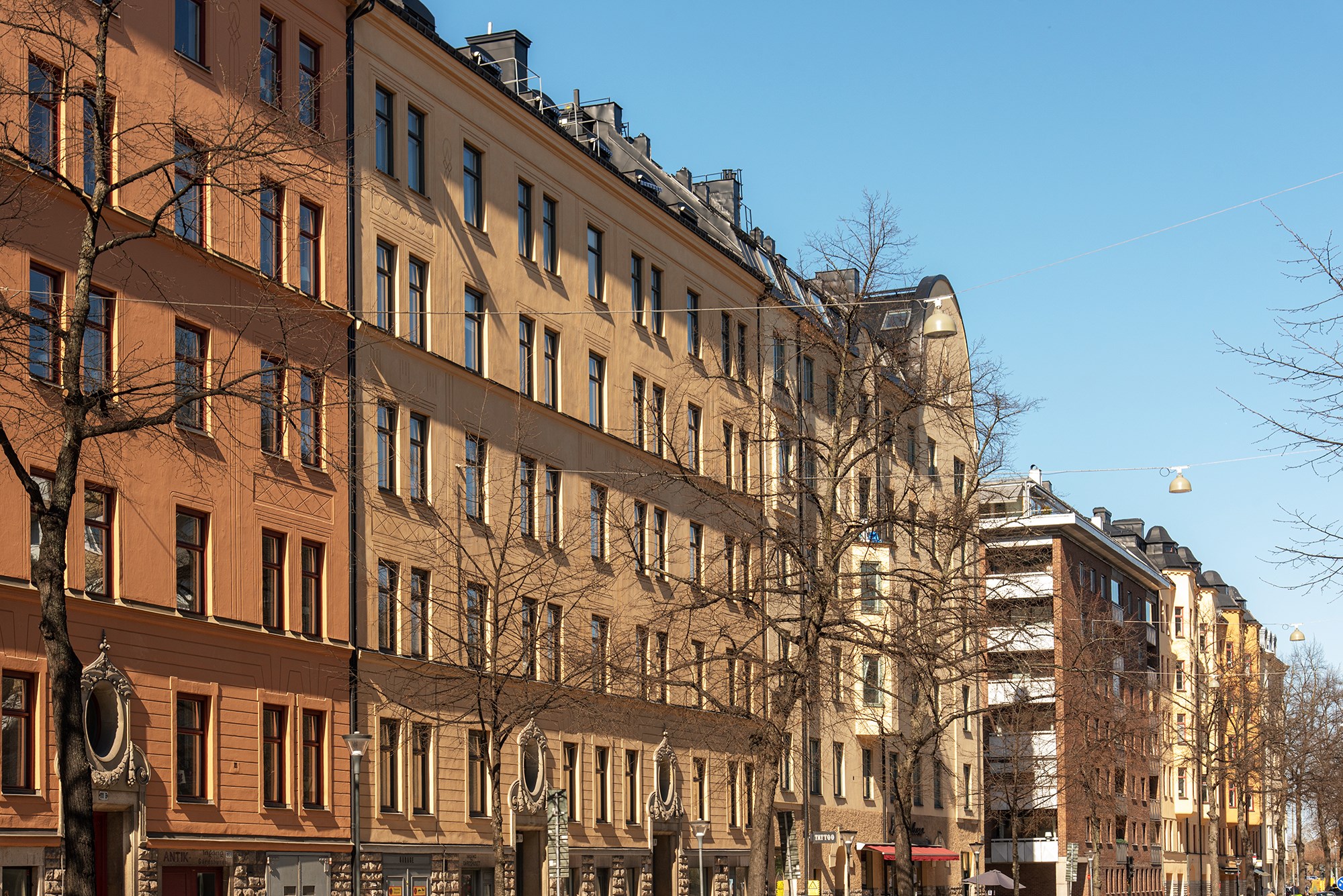 Fasad Birger Jarlsgatan 113D