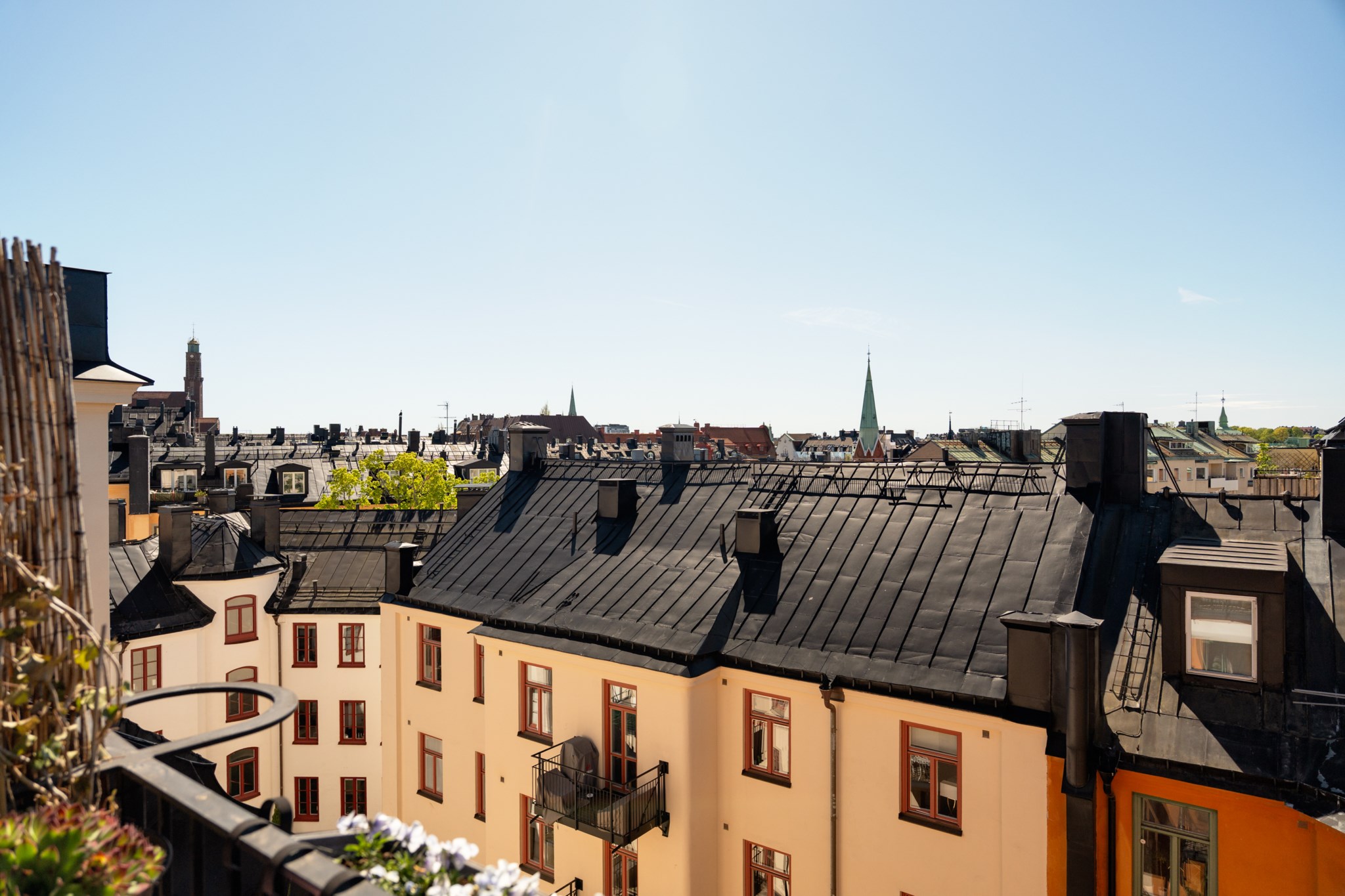 Mildsvid utsikt över stan - Högt läge Valhallavägen 38, vån 5/5