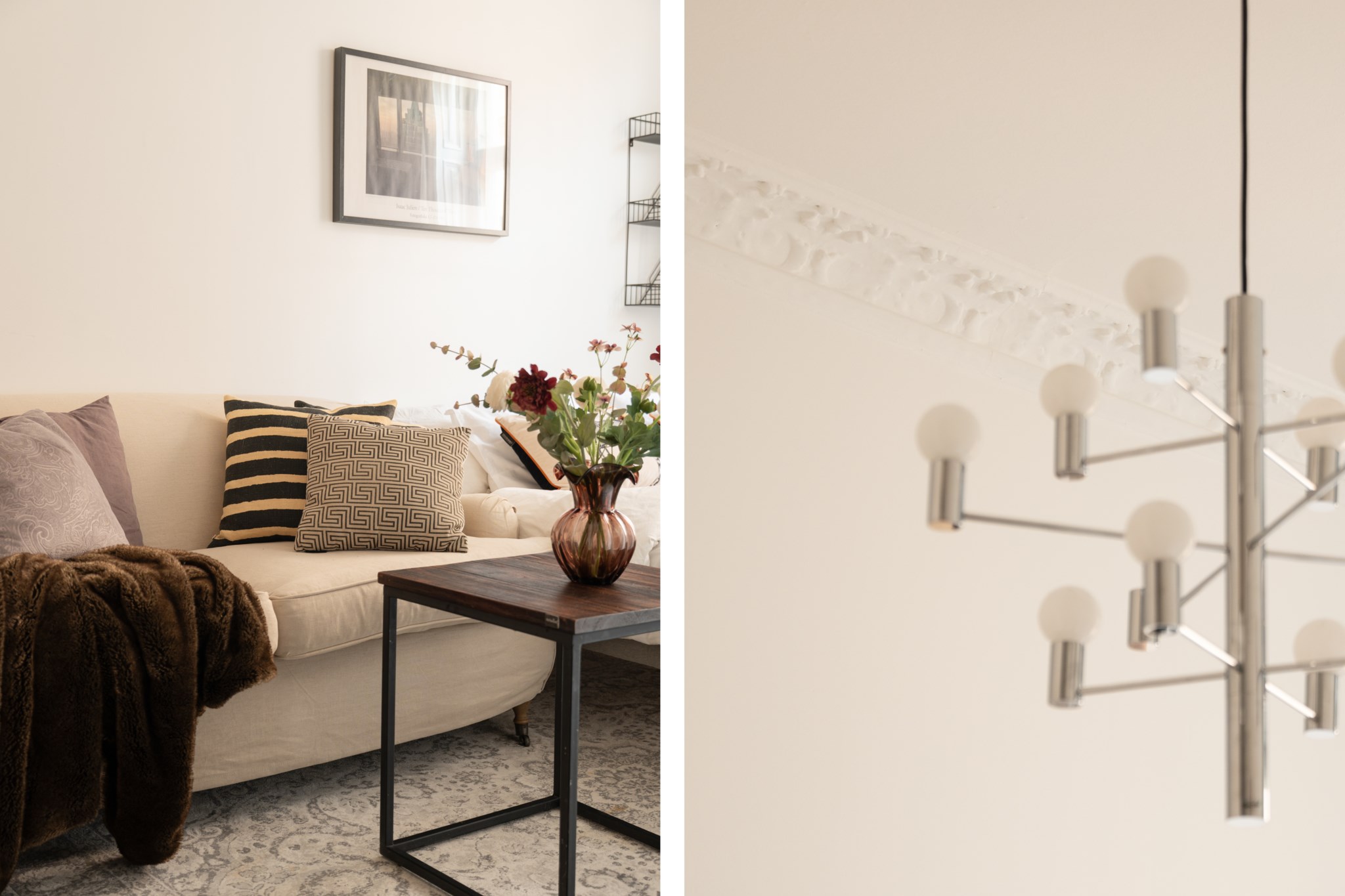 Fina stuckaturer Narvavägen 22A, 3tr