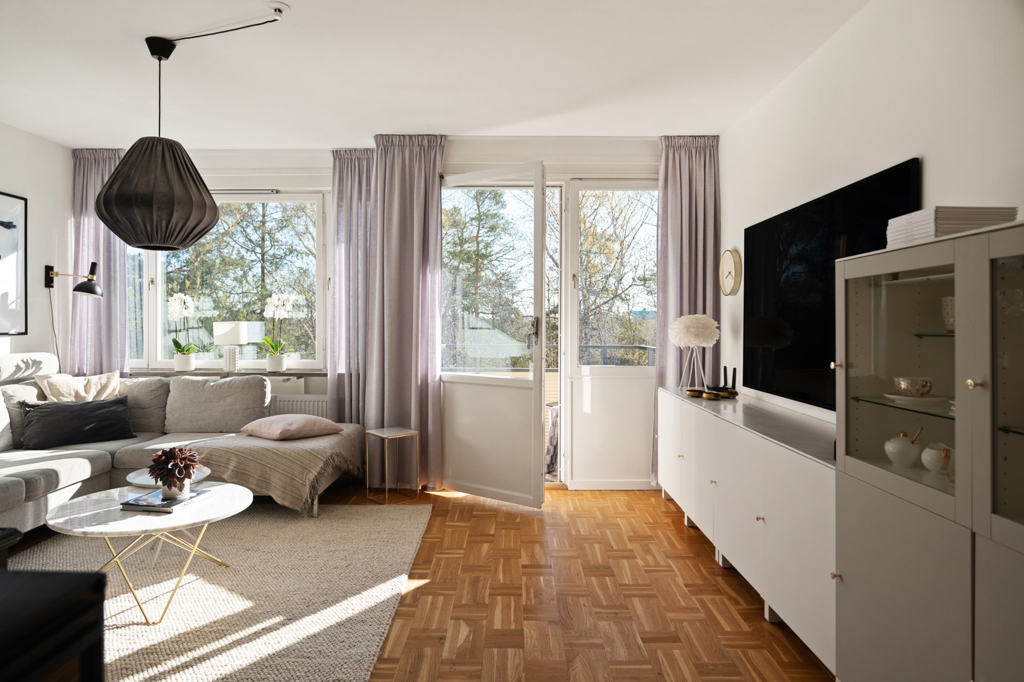 Sällskapsrum med balkong Kevingeringen 25