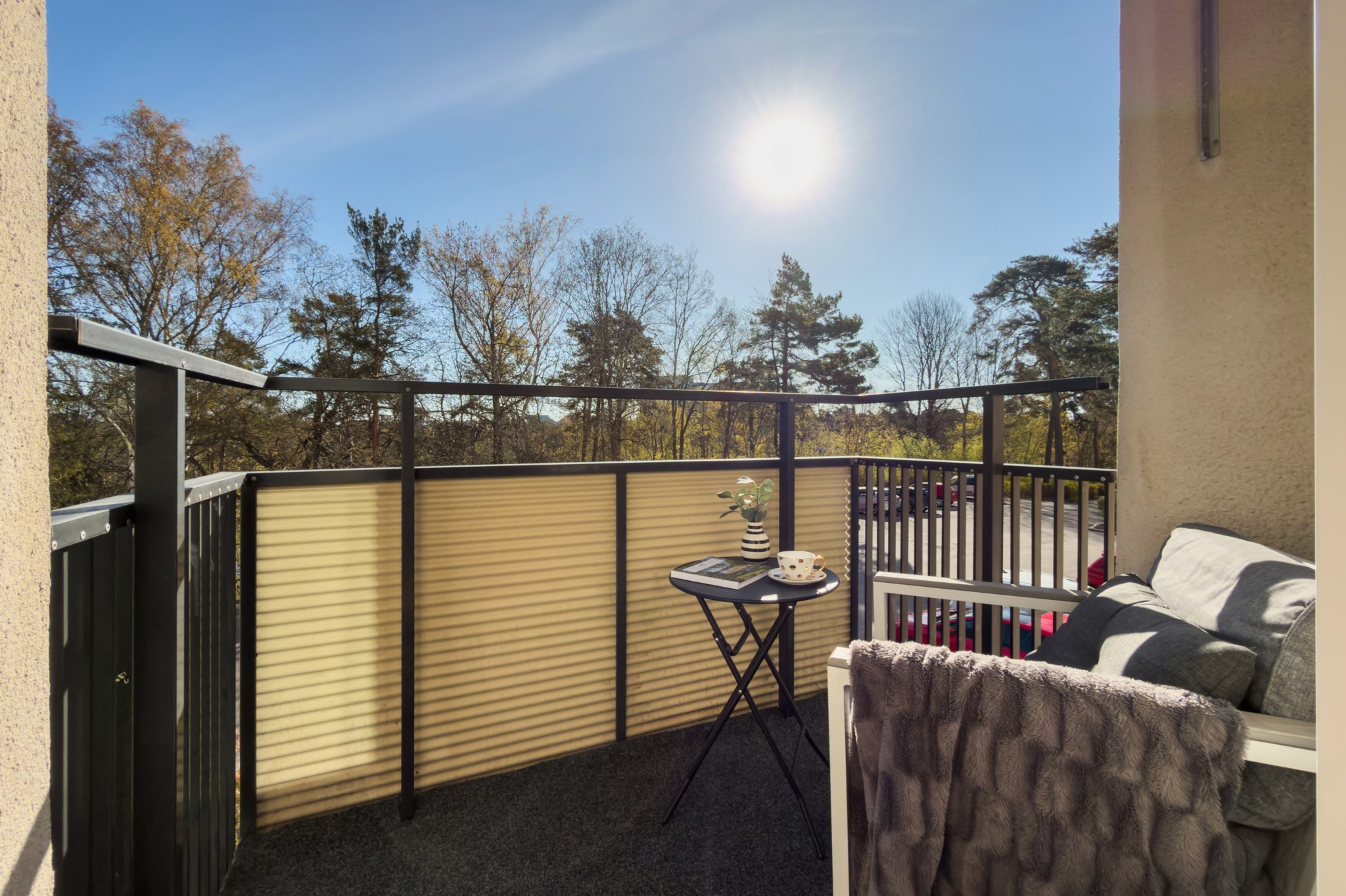 Balkong i fritt läge Kevingeringen 25