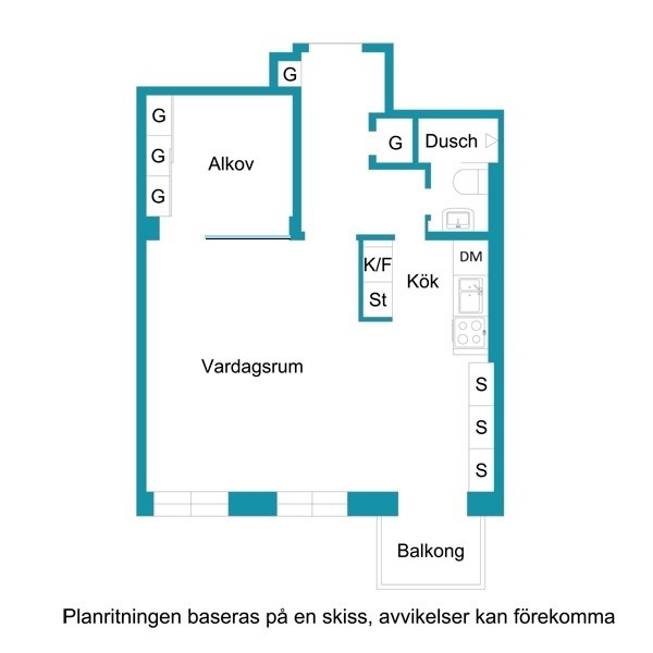 Planlösning Storskärsgatan 4