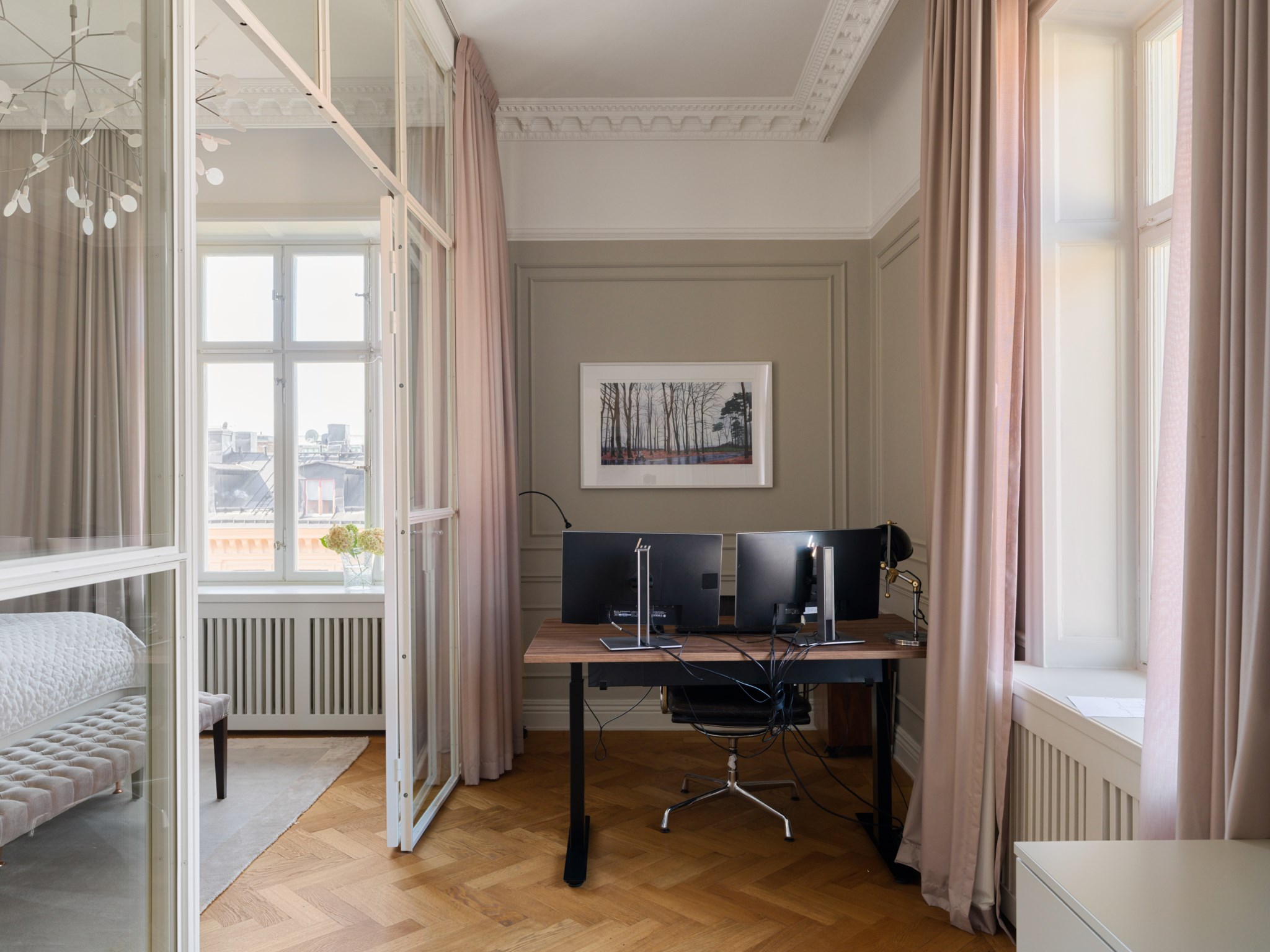 Arbetsrum / sovrum Birger Jarlsgatan 112