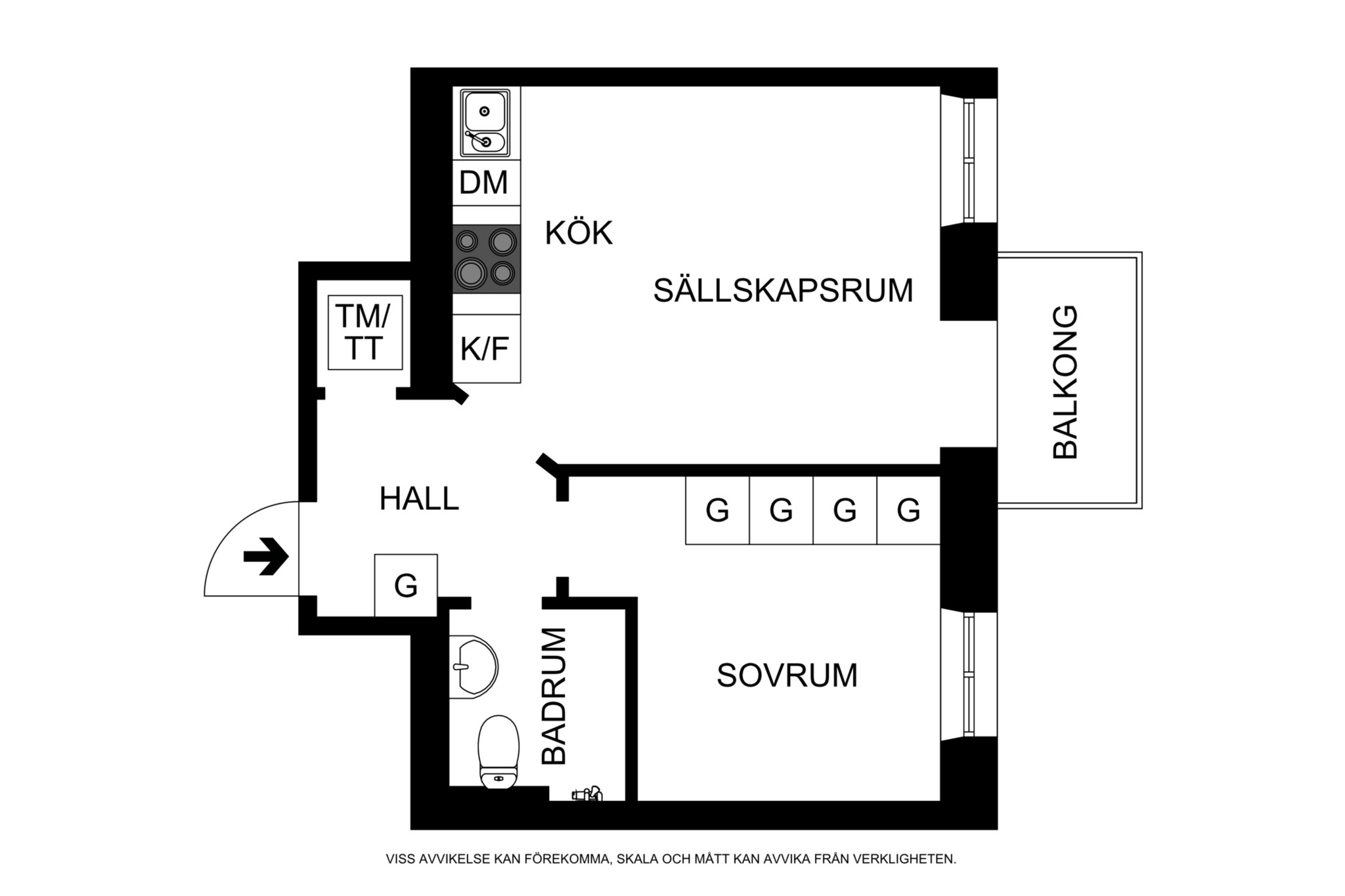  Hagagatan 54A, 2tr