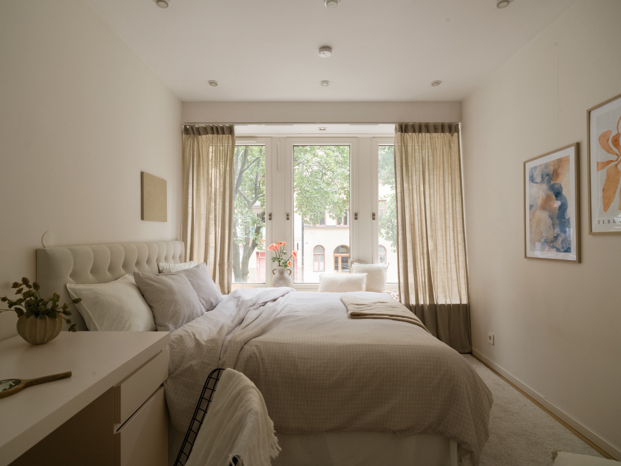 Master bedroom Tulegatan 49, 1 tr
