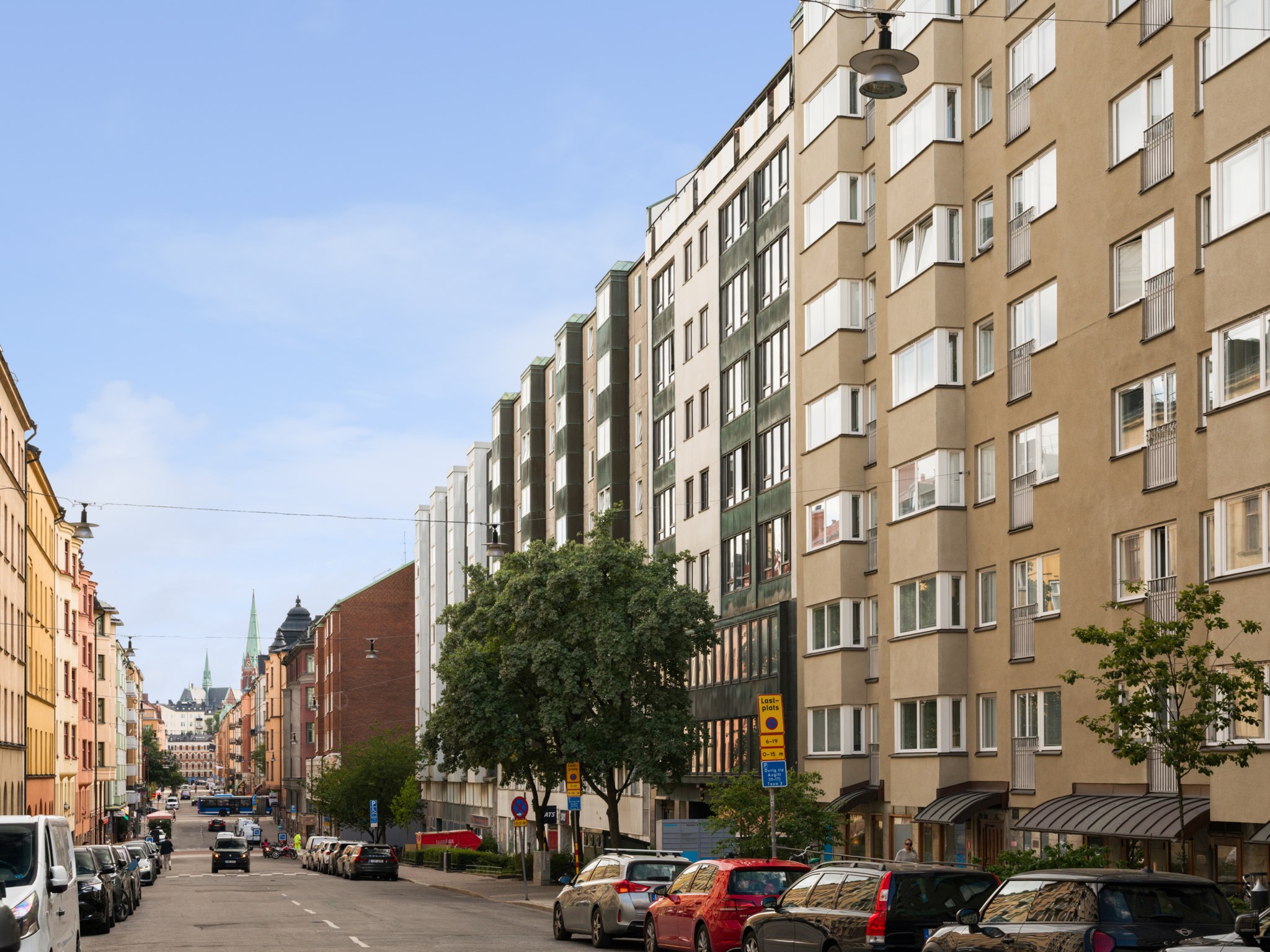 Fasad Tulegatan 49, 1 tr