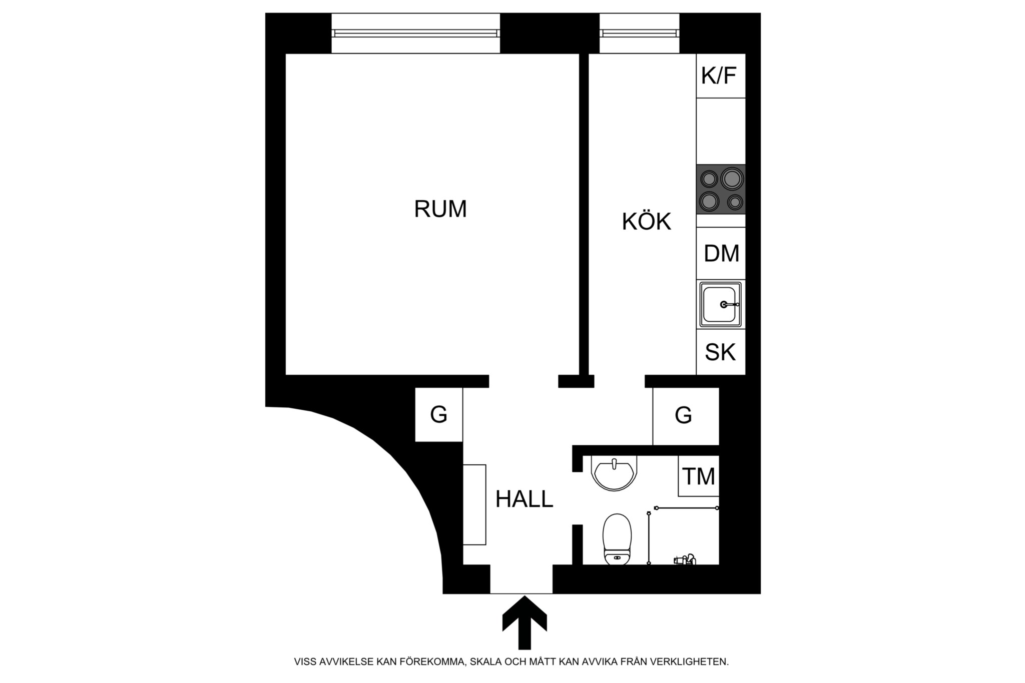 Planlösning Skeppargatan 77