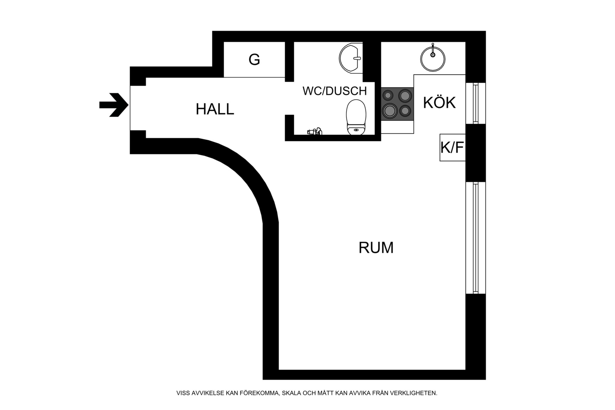 Planritning Brantingsgatan 25