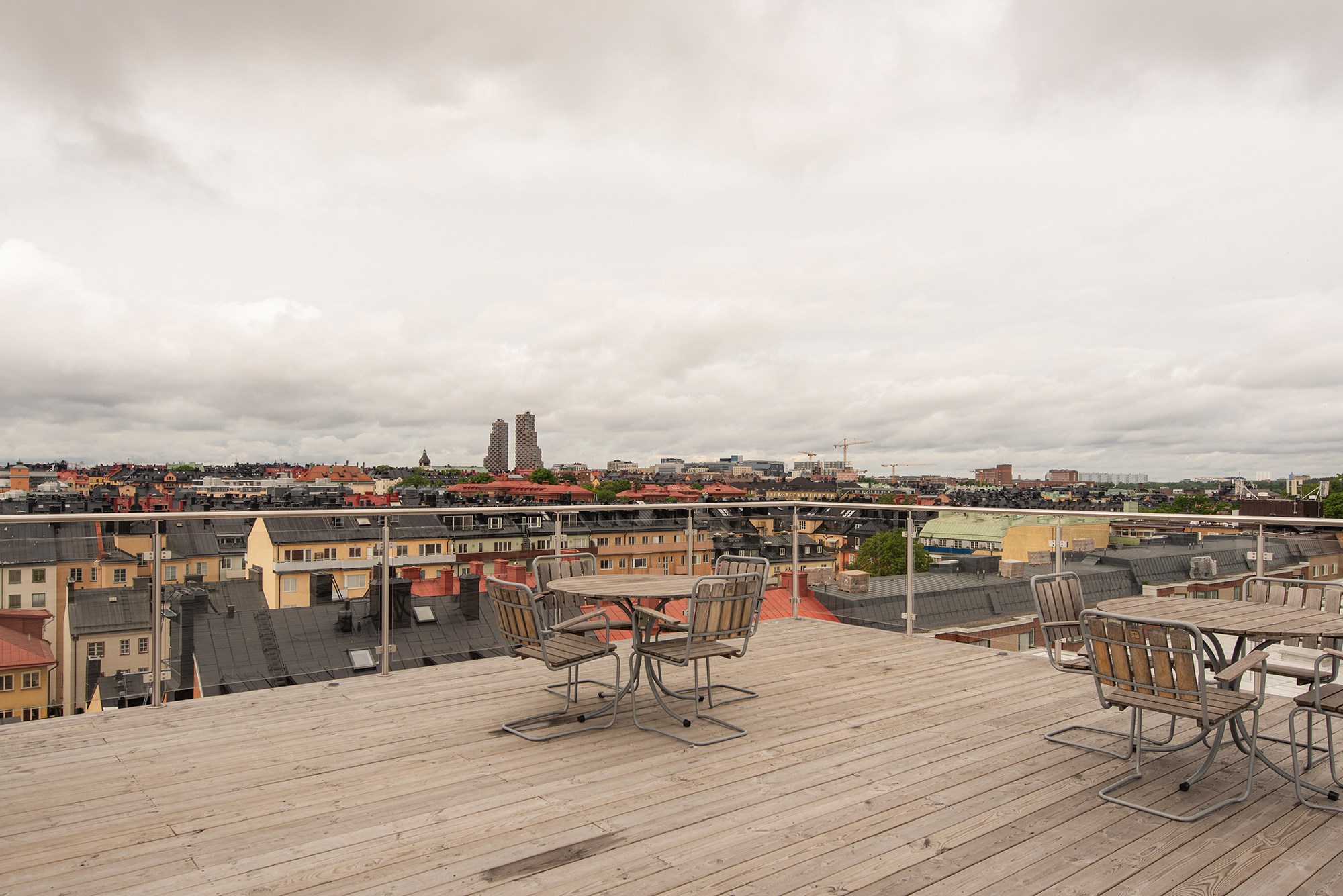 En av föreningens takterrasser Döbelnsgatan 52