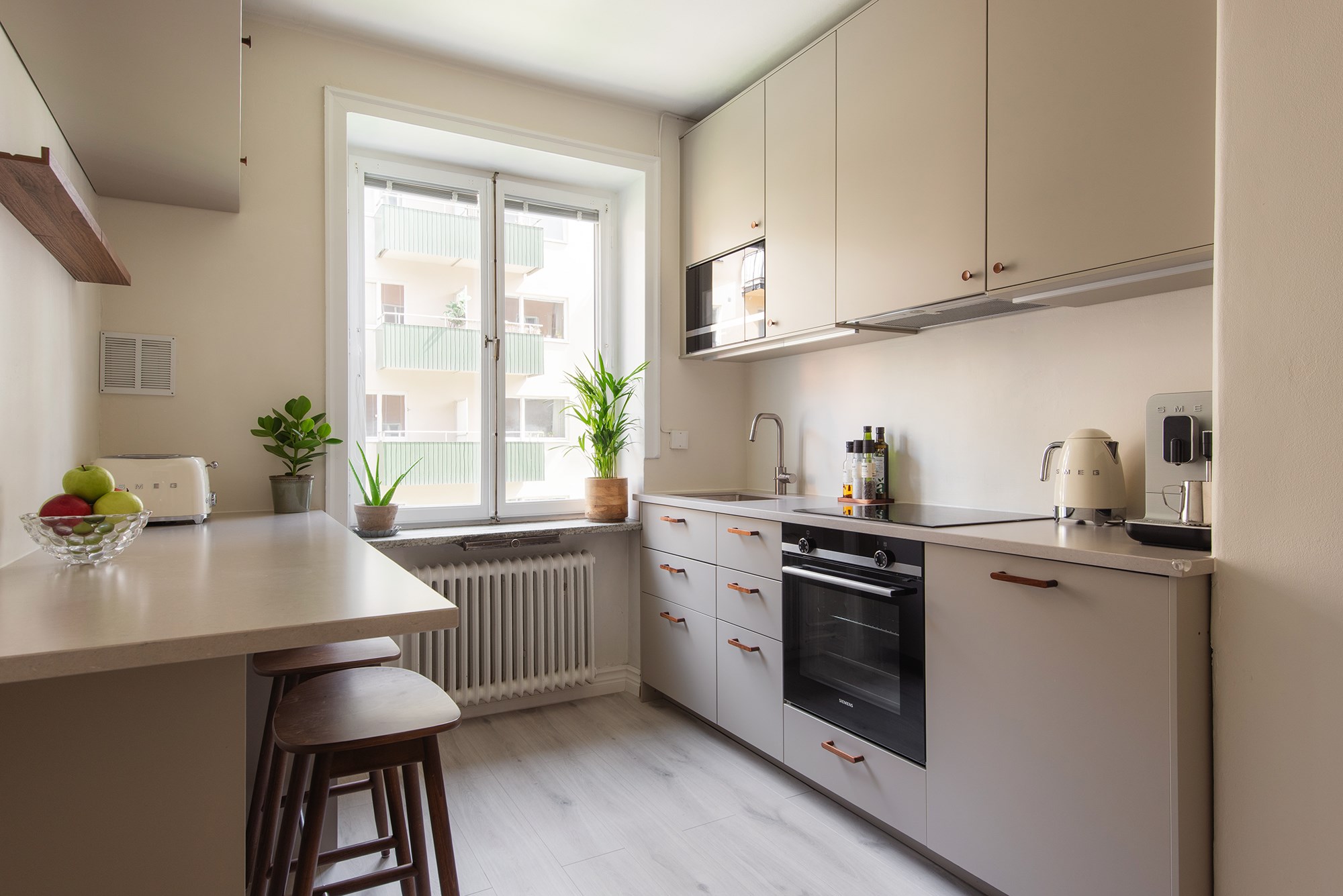 Renoverat och stilsäkert kök Sveavägen 136, 2 tr
