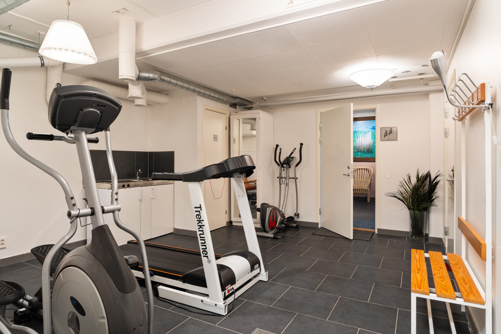 Motionsrum i anslutning till relax och bastu Regeringsgatan 70B, 4 tr