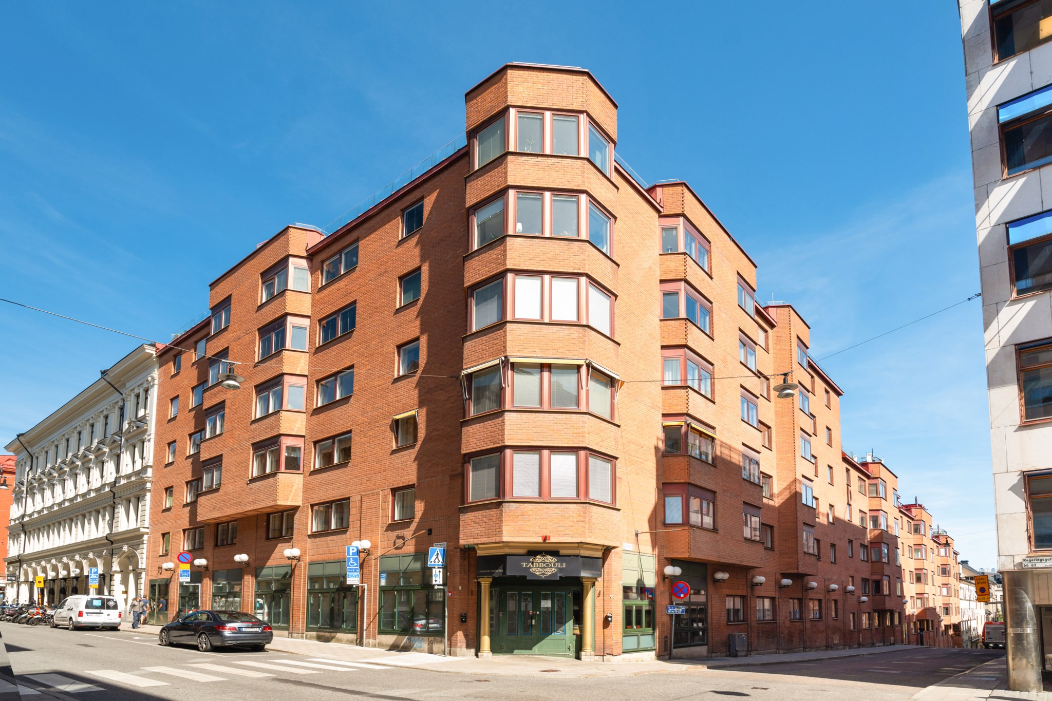 Fasad Regeringsgatan 70B, 4 tr