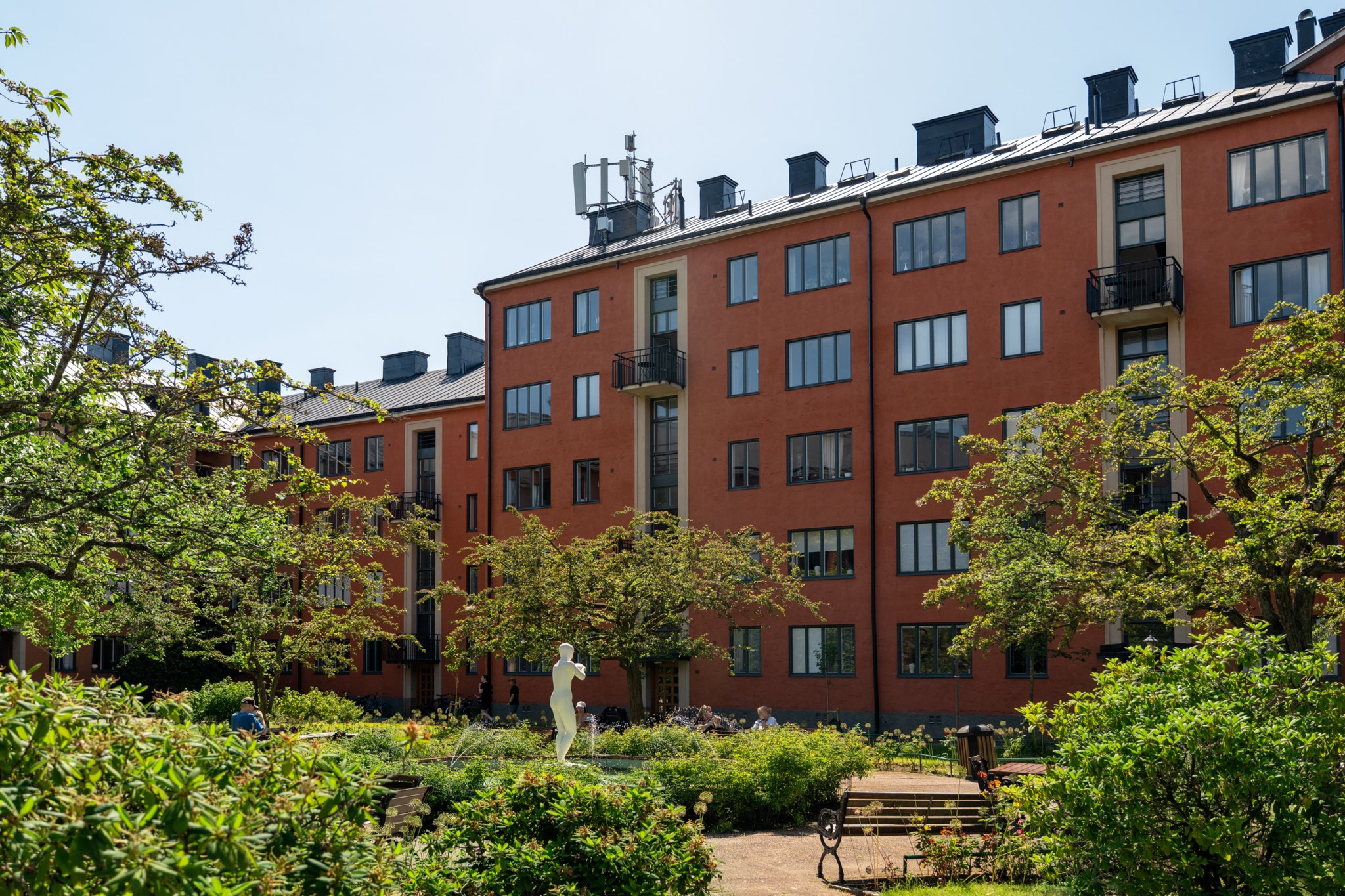 Färgglada fasader Alströmergatan 32E, 2,5tr