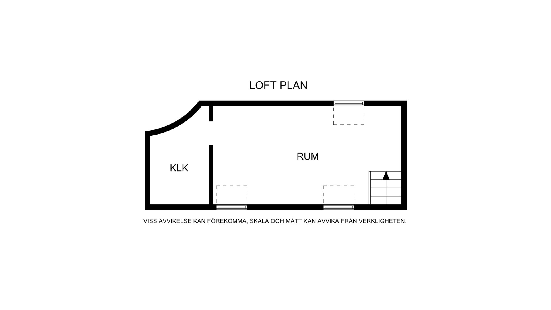 Planskiss övre plan Hantverkargatan 86, högst upp