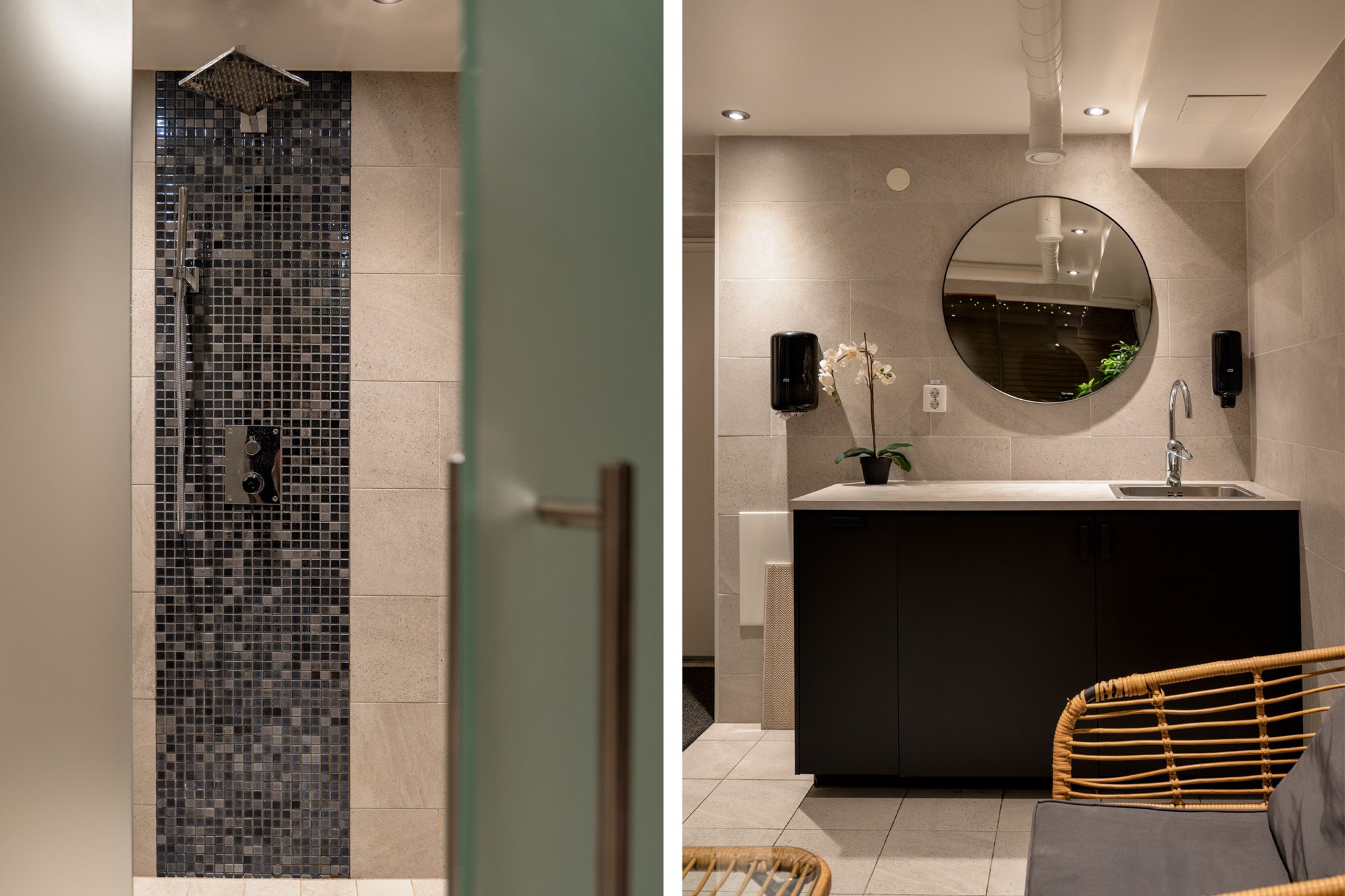 Dusch i bastu/spa Birger Jarlsgatan 104L
