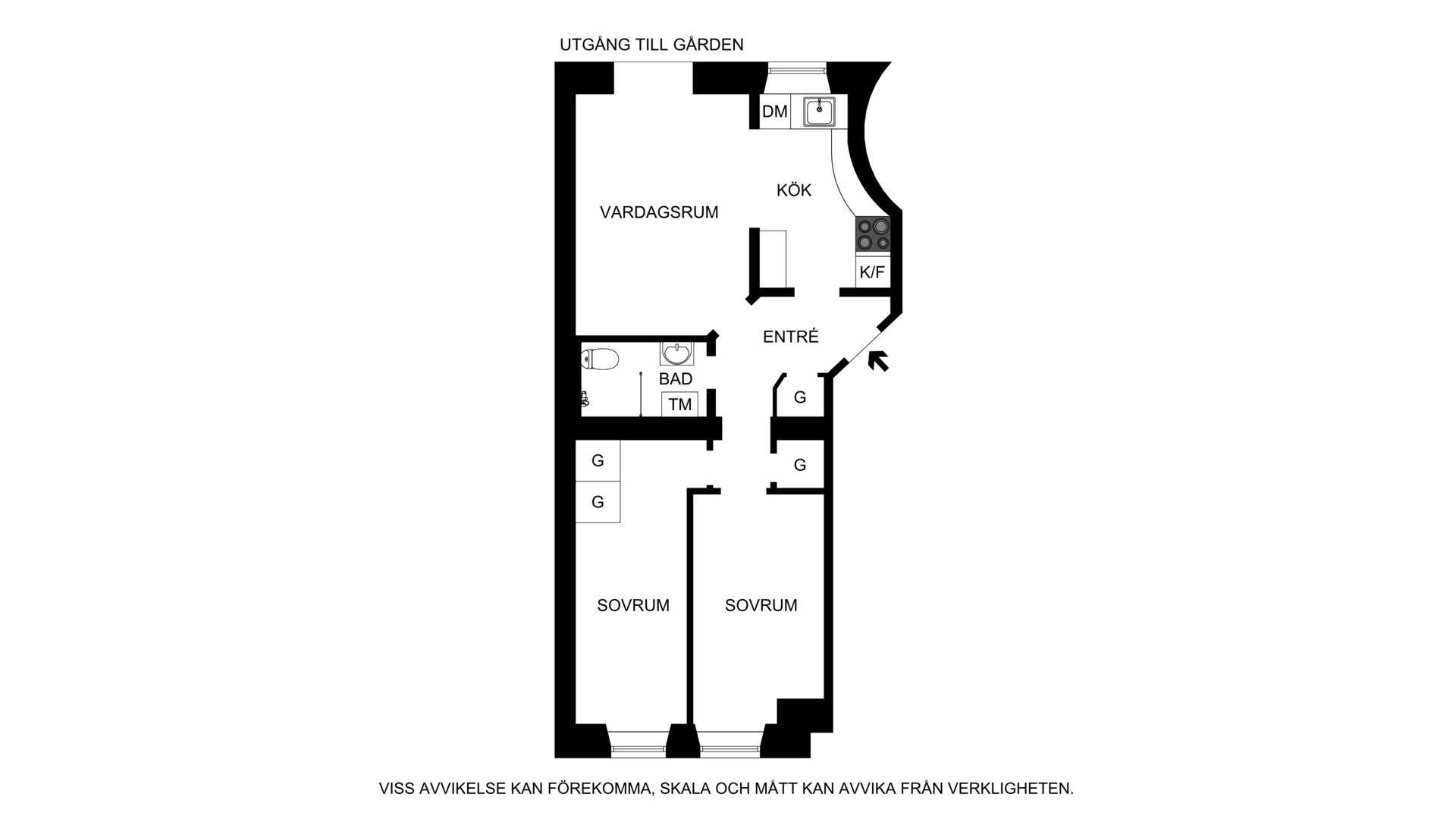 Planskiss Upplandsgatan 29