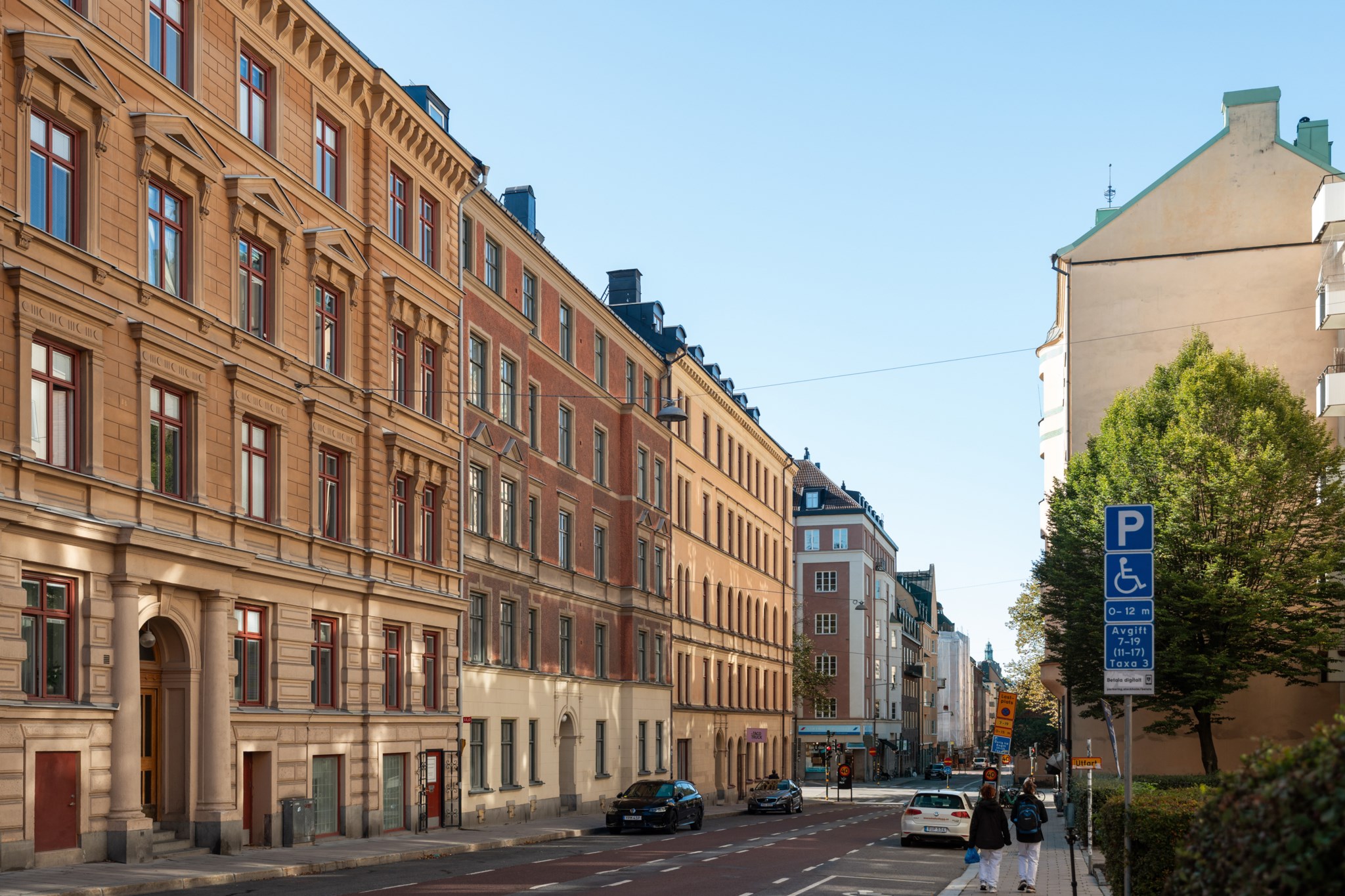 Fasad Surbrunnsgatan 15, 4 tr