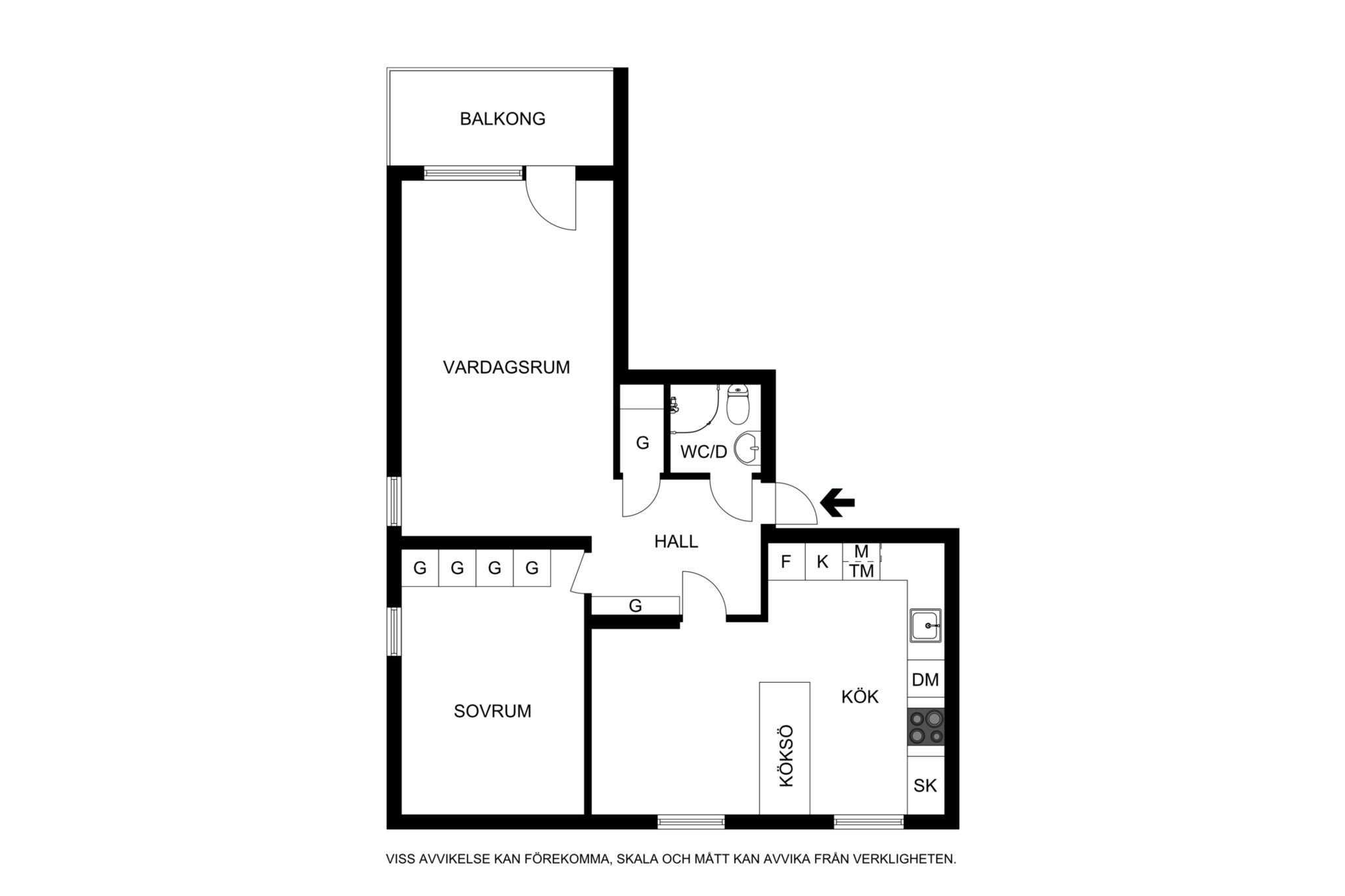 Planritning Hammarbacken 13