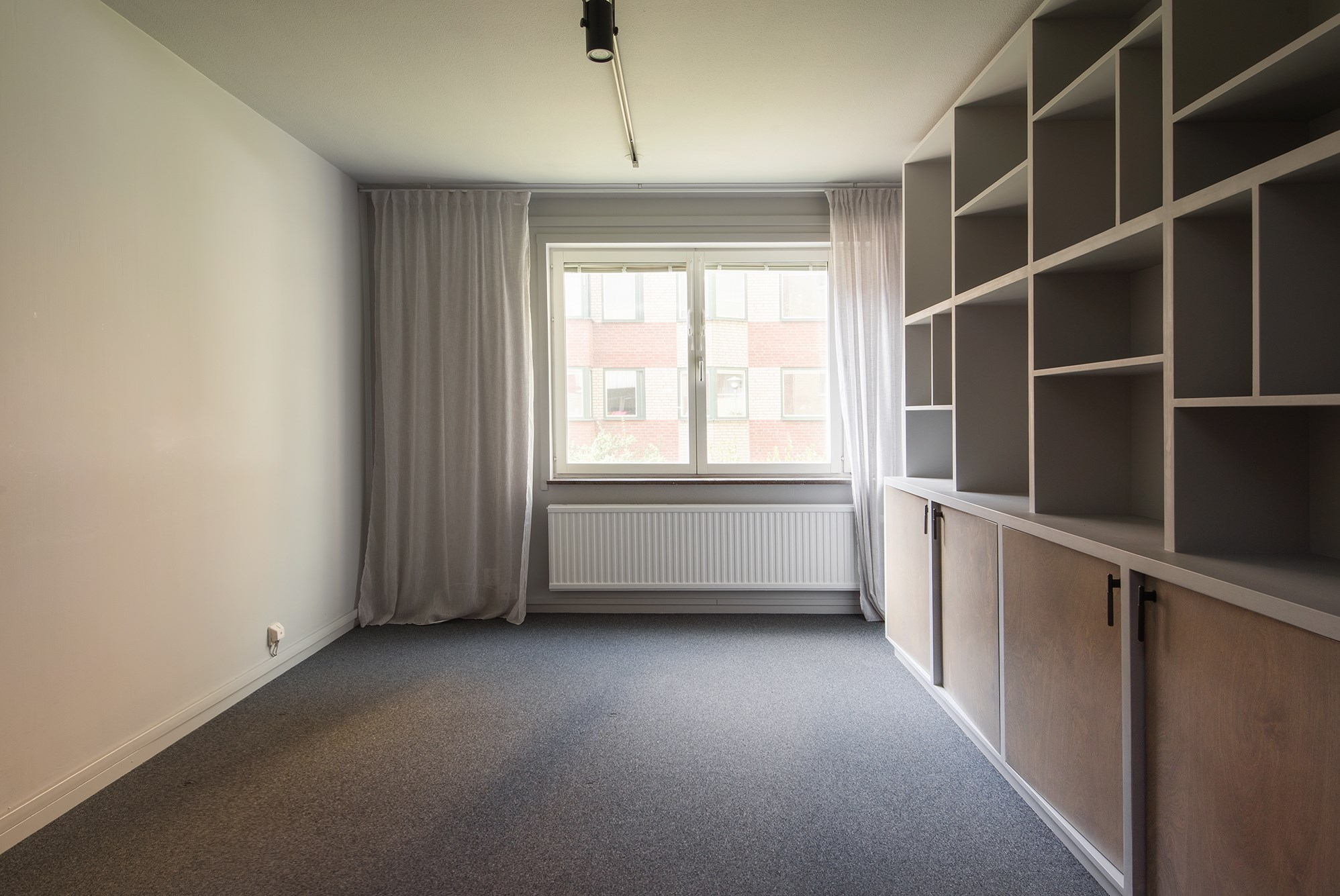 Framtida vardagsrum invid matplats och kök Döbelnsgatan 95, 1tr