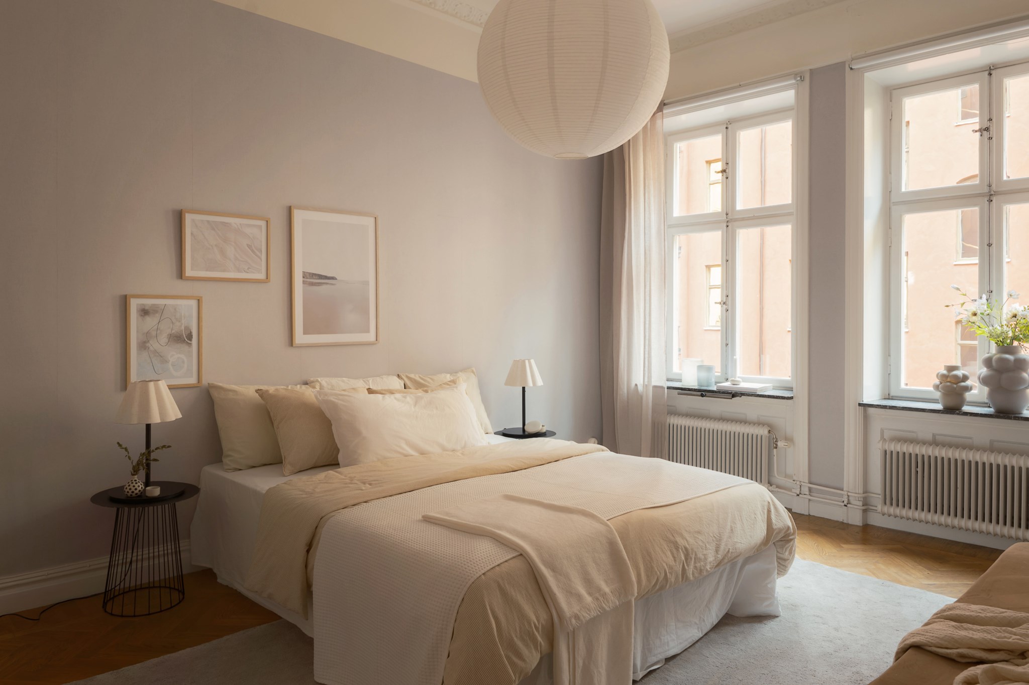 Rofyllt sovrum Sankt Eriksgatan 61A